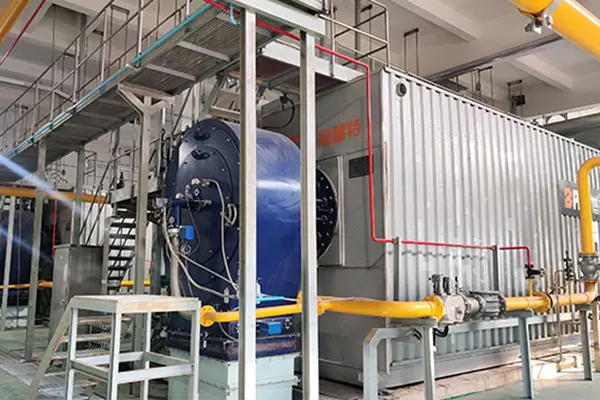 SZS series gas-fired (oil-fired) steam boiler