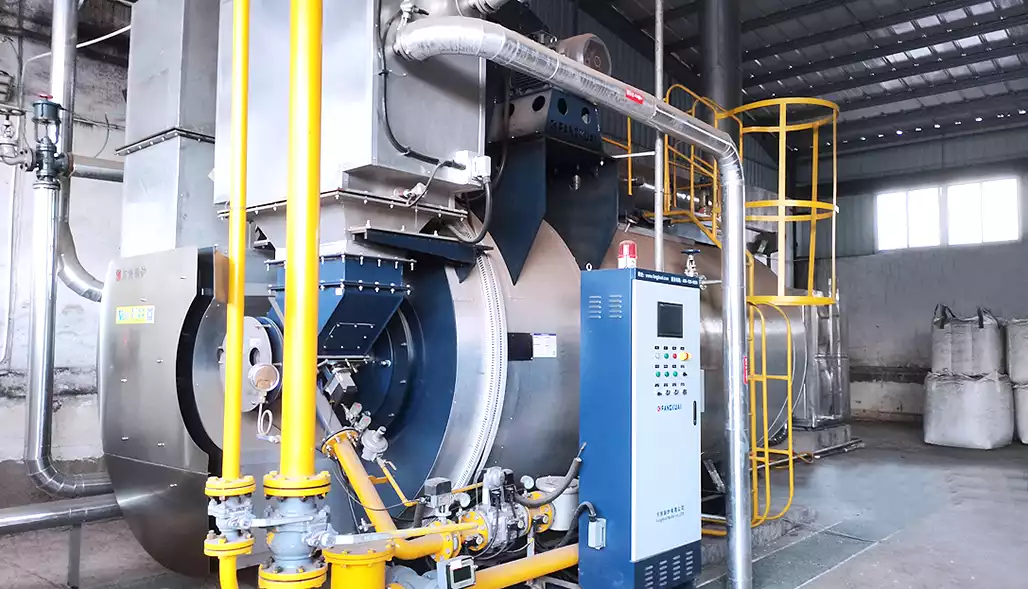 Yudahua Group 4-ton integrated gas steam boiler project