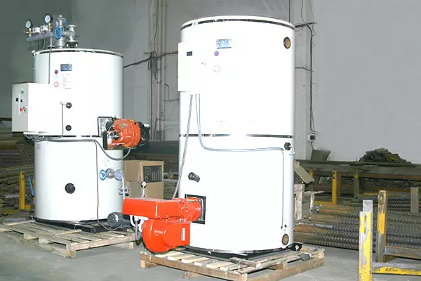 Vertical normal pressure hot water boiler