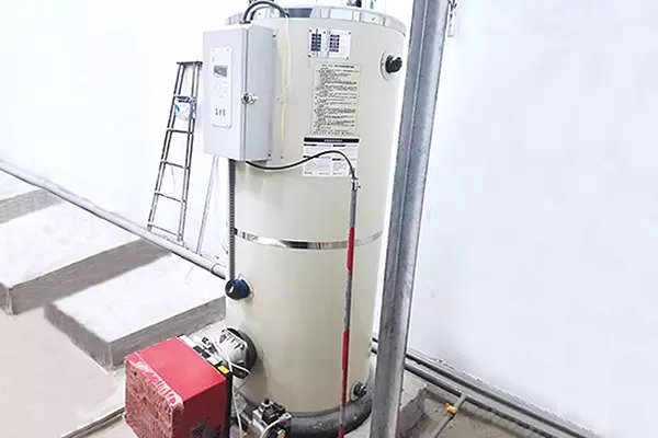 Vertical normal pressure hot water boiler